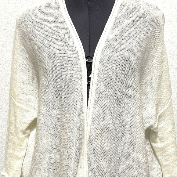 Michael Stars Woman White Open Cardigan Size S - Picture 2 of 9